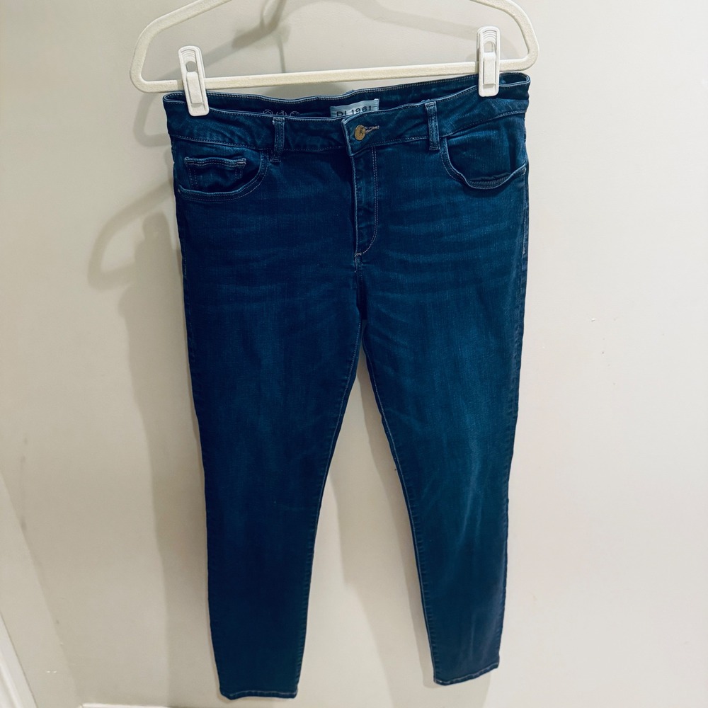 DL1961 Florence Skinny Jeans Dark Wash Denim‎ Comfort Stretch Size 31